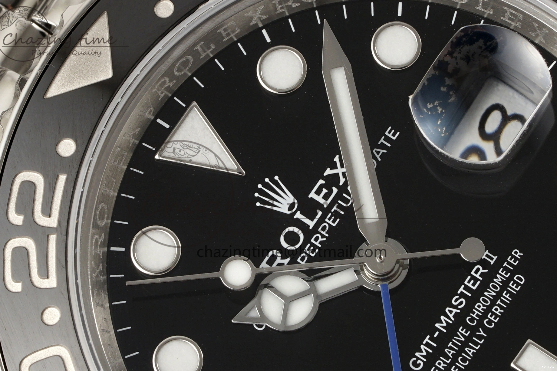 MiroTime 0419 GMT Master II 126710 BLNR Batman 904L SS C+F 1:1 Best Edition Black Dial on Jubilee Bracelet SH3285 CHS BestValue 1956